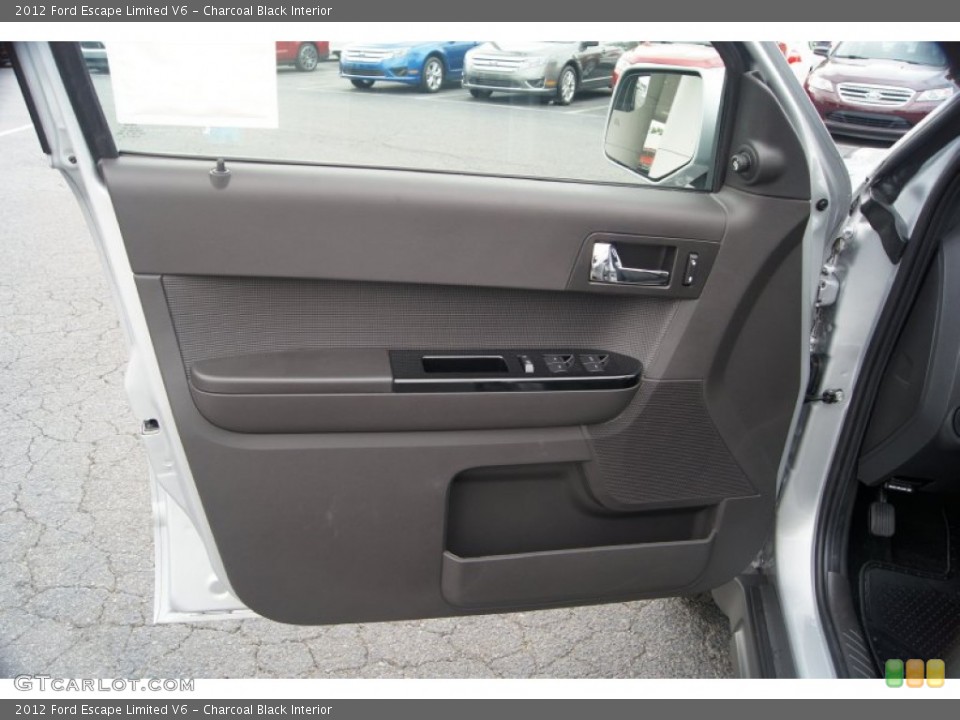 Charcoal Black Interior Door Panel for the 2012 Ford Escape Limited V6 #53653367