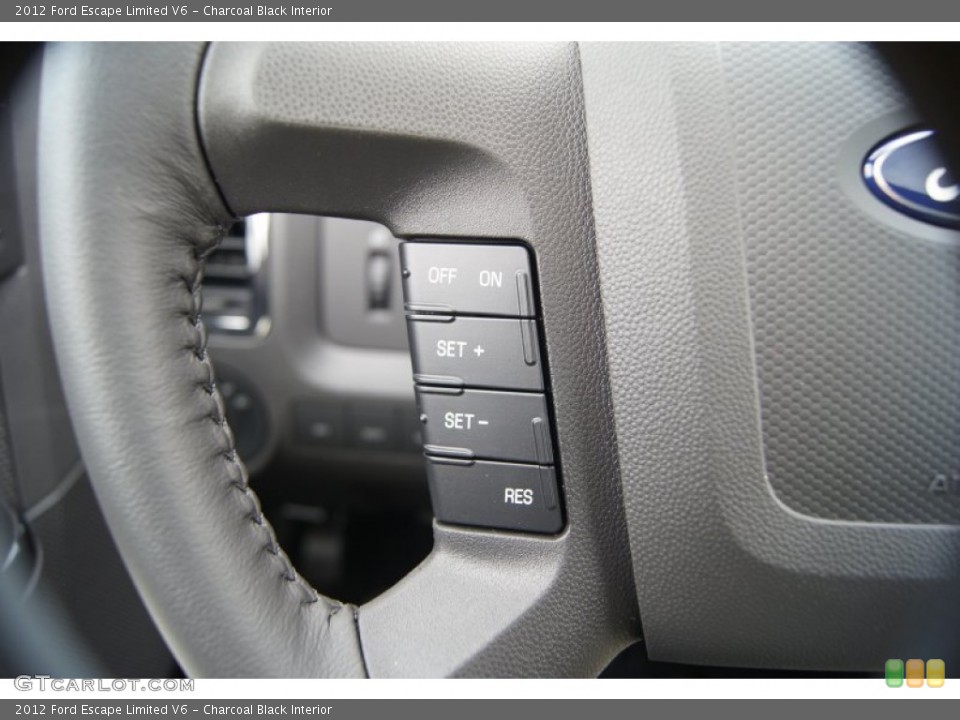 Charcoal Black Interior Controls for the 2012 Ford Escape Limited V6 #53653472