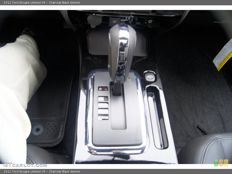 Charcoal Black Interior Transmission for the 2012 Ford Escape Limited V6 #53653571