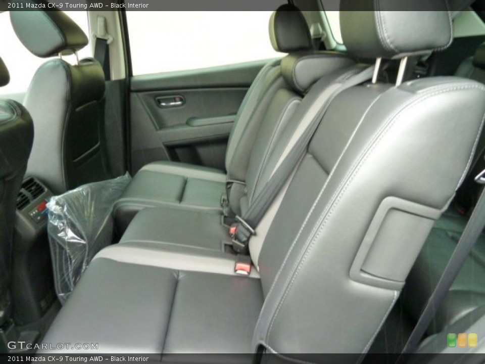 Black Interior Photo for the 2011 Mazda CX-9 Touring AWD #53653593
