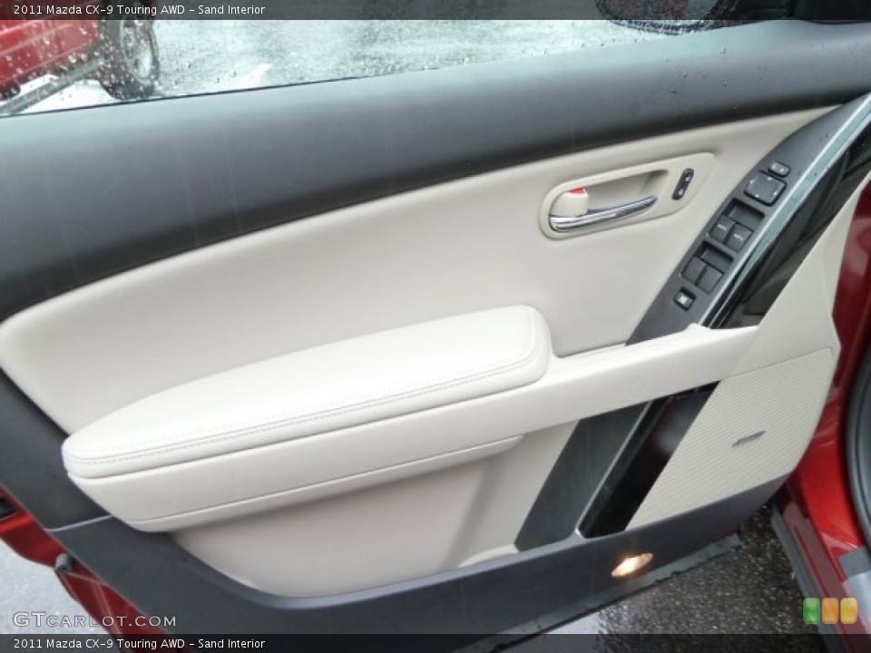 Sand Interior Door Panel for the 2011 Mazda CX-9 Touring AWD #53653932