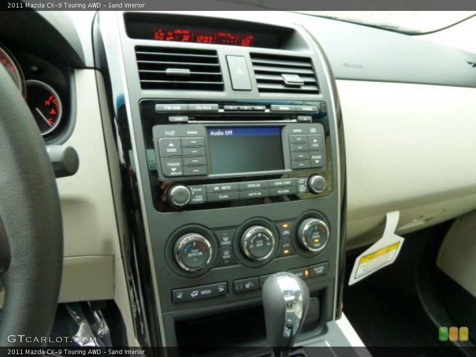 Sand Interior Controls for the 2011 Mazda CX-9 Touring AWD #53653970