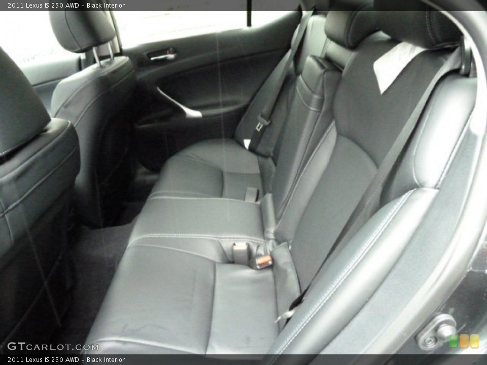 Black Interior Photo for the 2011 Lexus IS 250 AWD #53654864
