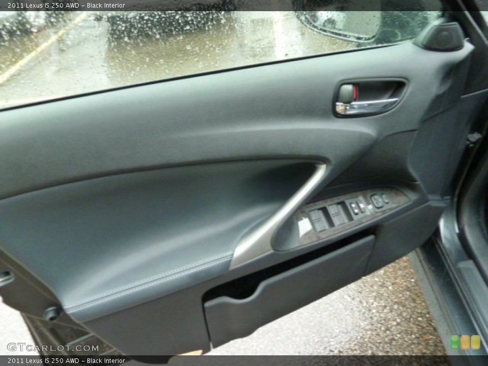 Black Interior Door Panel for the 2011 Lexus IS 250 AWD #53654906