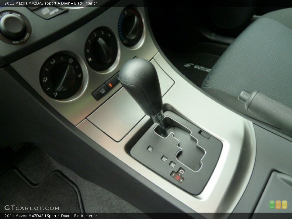 Black Interior Transmission for the 2011 Mazda MAZDA3 i Sport 4 Door #53655401