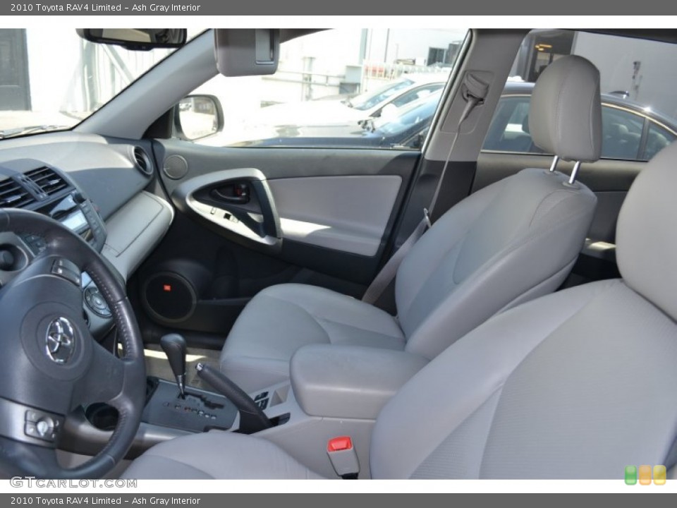 Ash Gray Interior Photo for the 2010 Toyota RAV4 Limited #53656424