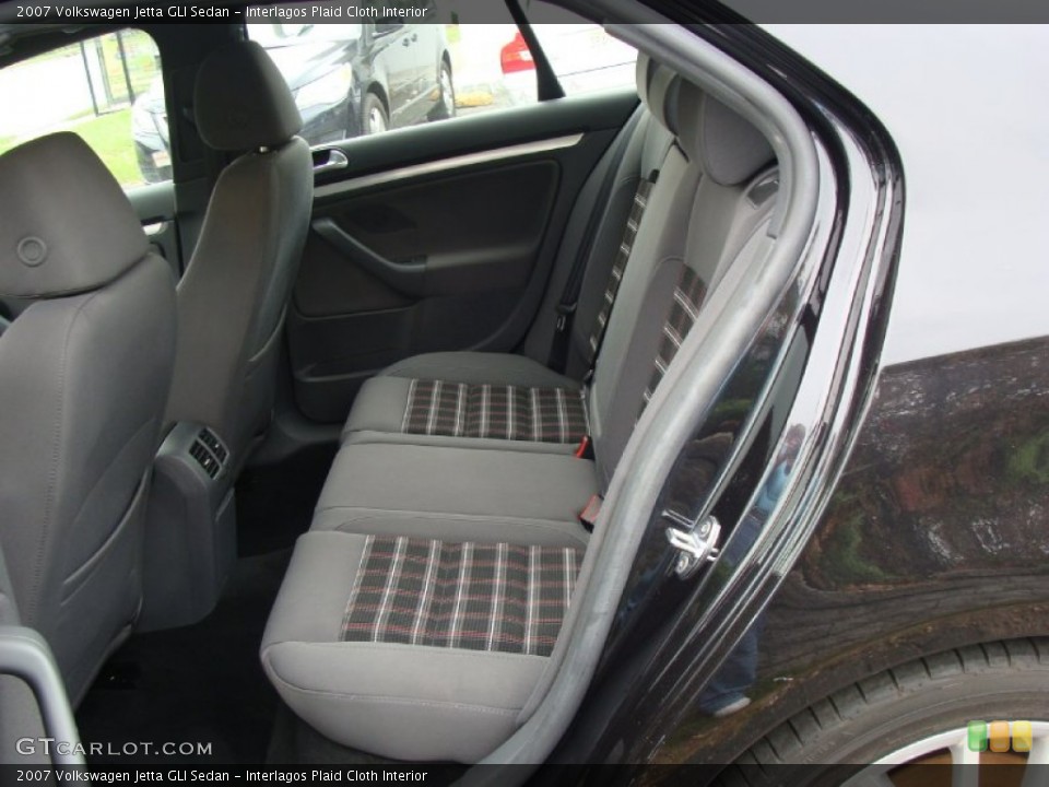Interlagos Plaid Cloth Interior Photo for the 2007 Volkswagen Jetta GLI Sedan #53657003