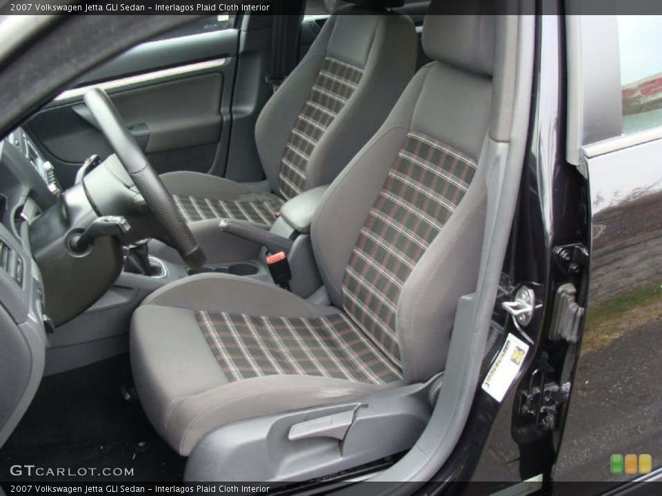 Interlagos Plaid Cloth Interior Photo for the 2007 Volkswagen Jetta GLI Sedan #53657052