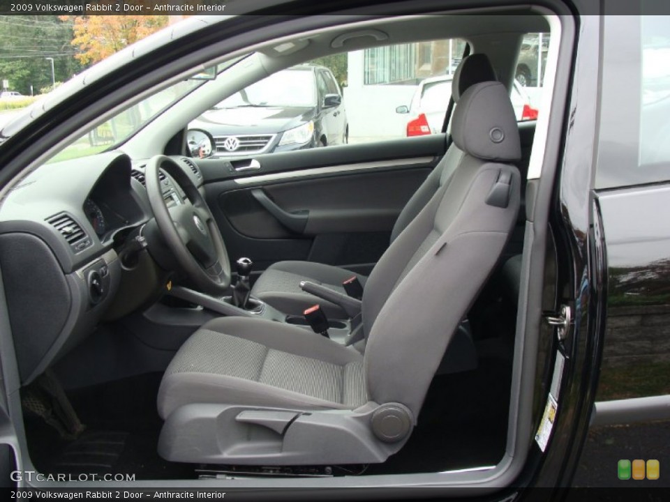 Anthracite Interior Photo for the 2009 Volkswagen Rabbit 2 Door #53657506