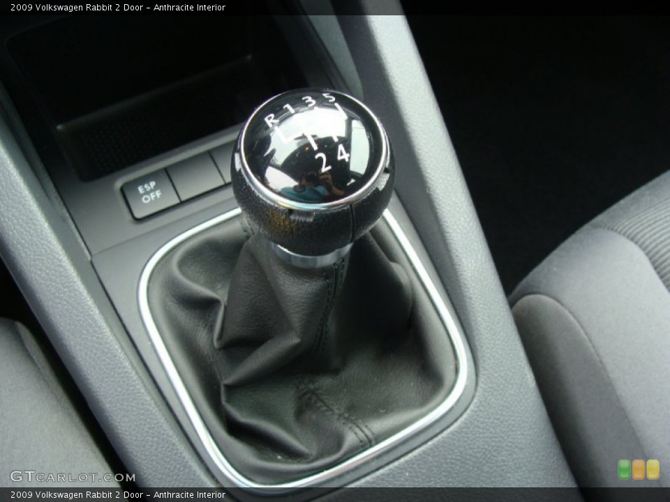 Anthracite Interior Transmission for the 2009 Volkswagen Rabbit 2 Door #53657570