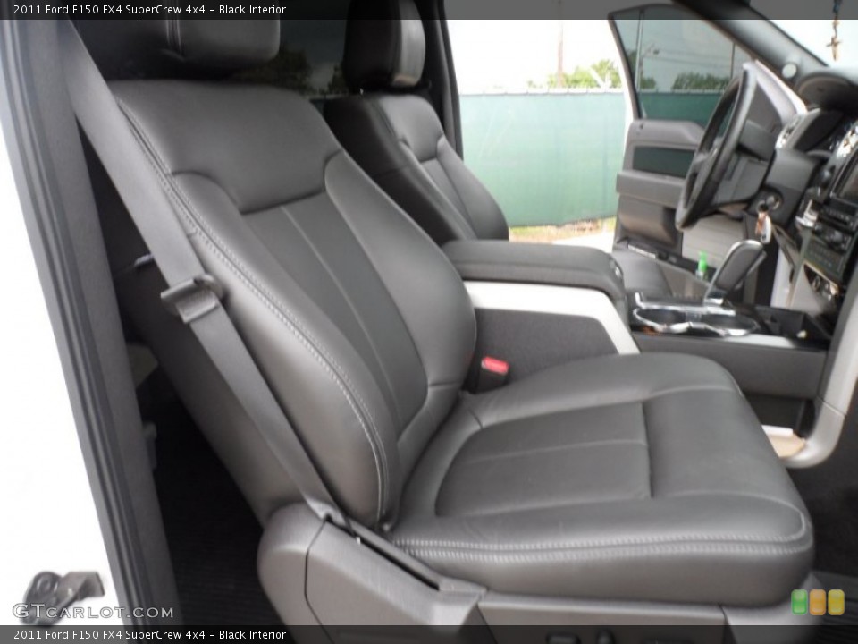 Black Interior Photo for the 2011 Ford F150 FX4 SuperCrew 4x4 #53657664