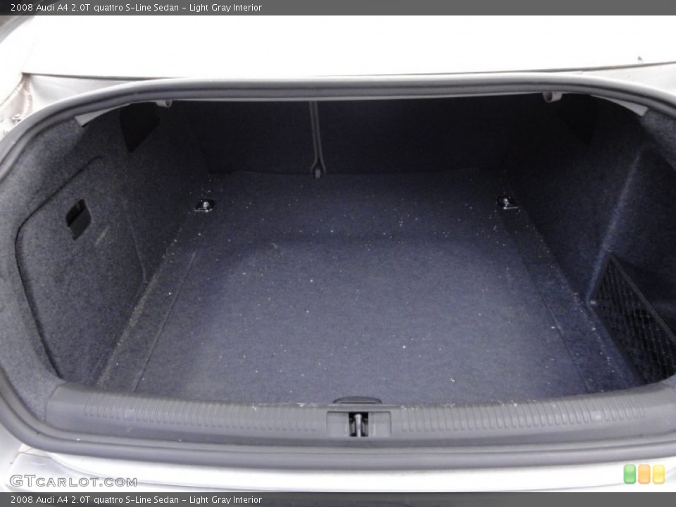 Light Gray Interior Trunk for the 2008 Audi A4 2.0T quattro S-Line Sedan #53659499