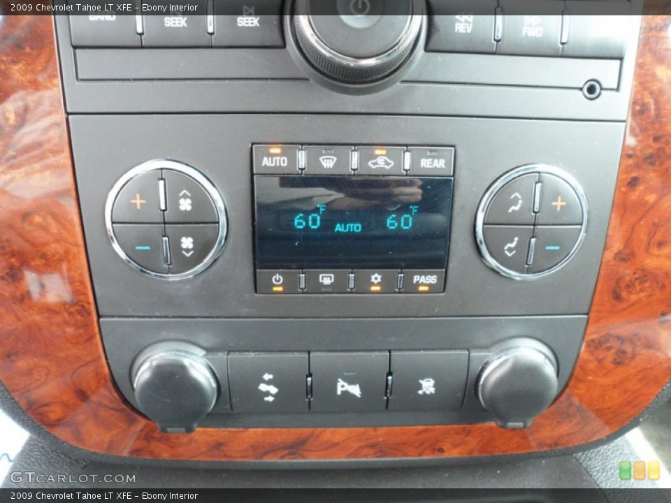 Ebony Interior Controls for the 2009 Chevrolet Tahoe LT XFE #53659981