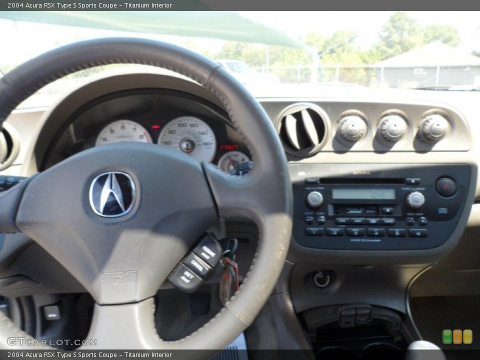 Titanium Interior Controls for the 2004 Acura RSX Type S Sports Coupe #53661902