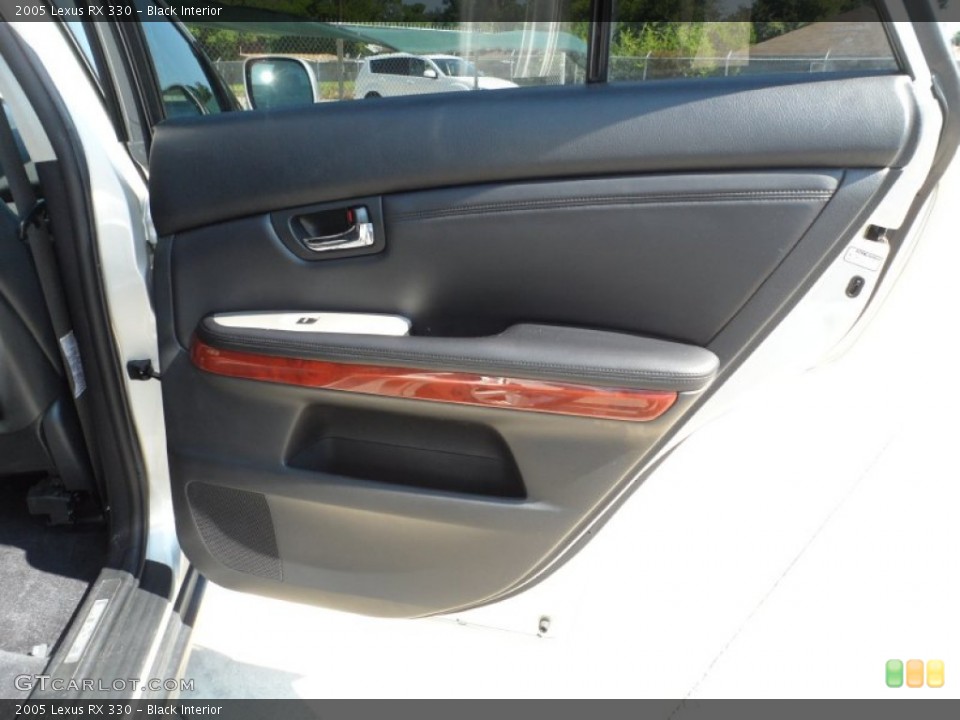 Black Interior Door Panel for the 2005 Lexus RX 330 #53662122