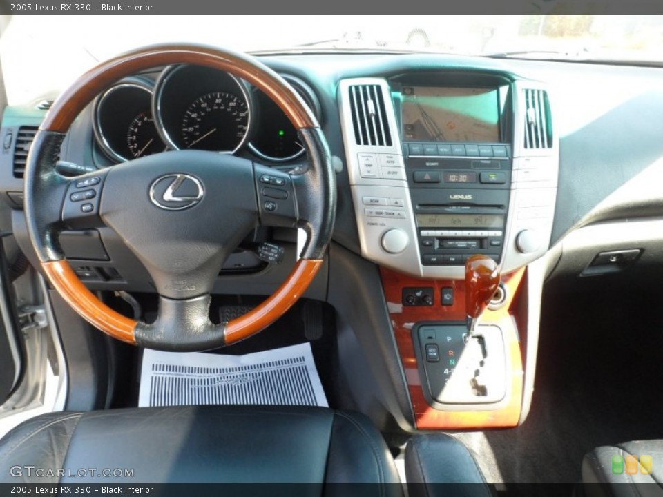 Black Interior Dashboard for the 2005 Lexus RX 330 #53662189