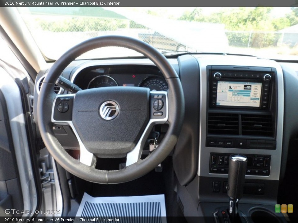 Charcoal Black Interior Dashboard for the 2010 Mercury Mountaineer V6 Premier #53665358