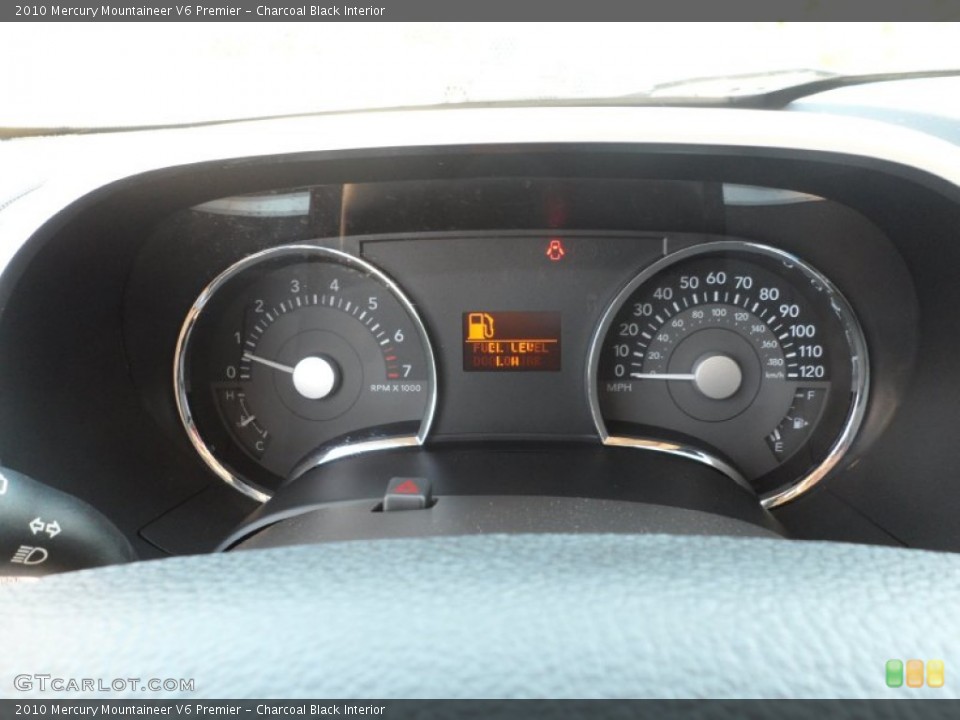 Charcoal Black Interior Gauges for the 2010 Mercury Mountaineer V6 Premier #53665379