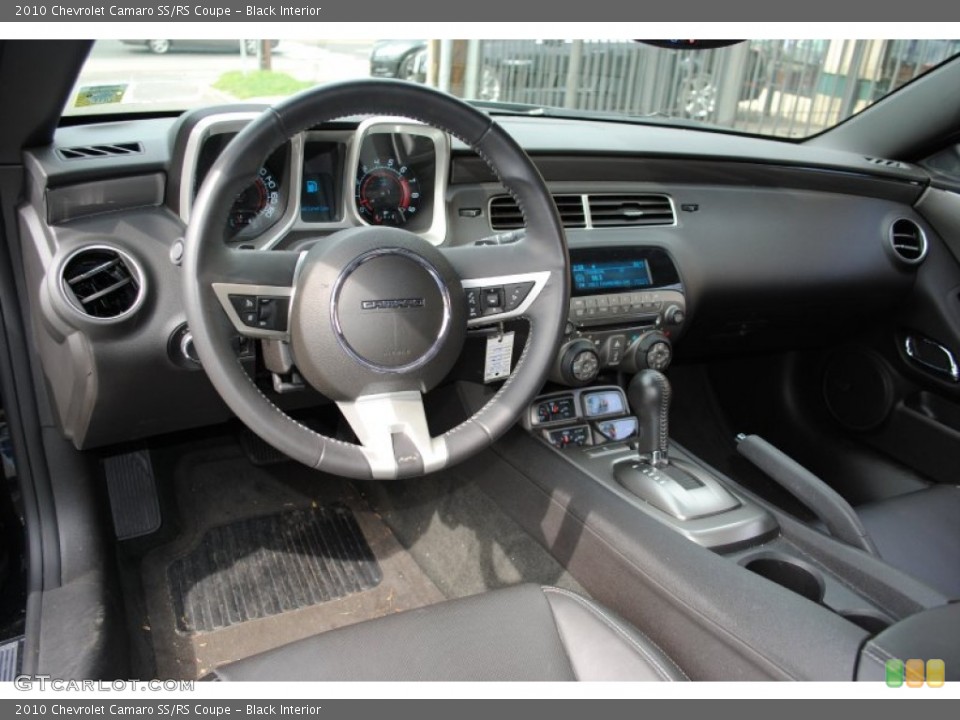 Black Interior Dashboard for the 2010 Chevrolet Camaro SS/RS Coupe #53666068
