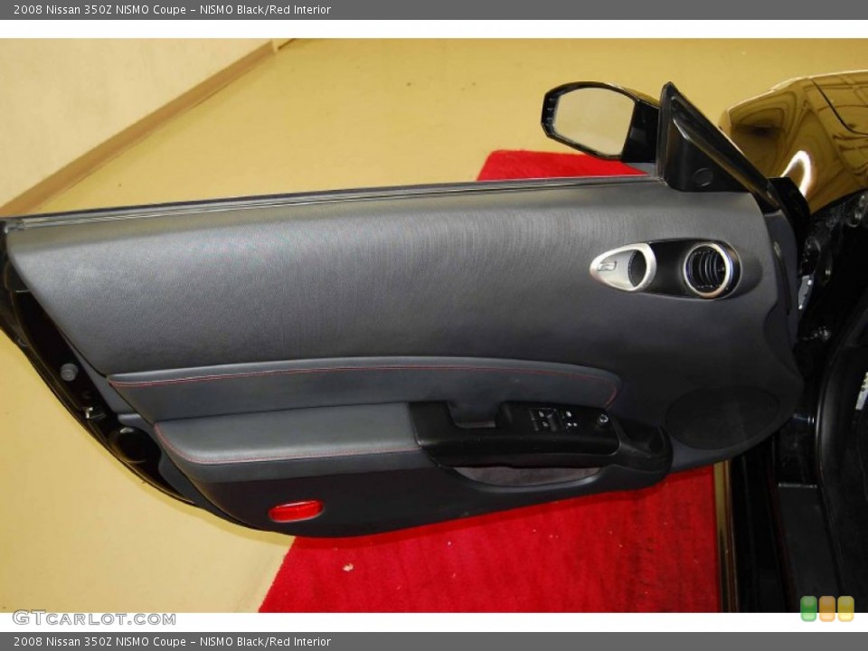NISMO Black/Red Interior Door Panel for the 2008 Nissan 350Z NISMO Coupe #53669053