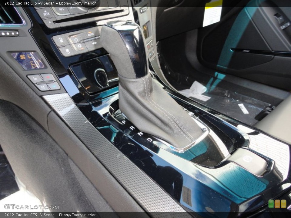 Ebony/Ebony Interior Transmission for the 2012 Cadillac CTS -V Sedan #53669797