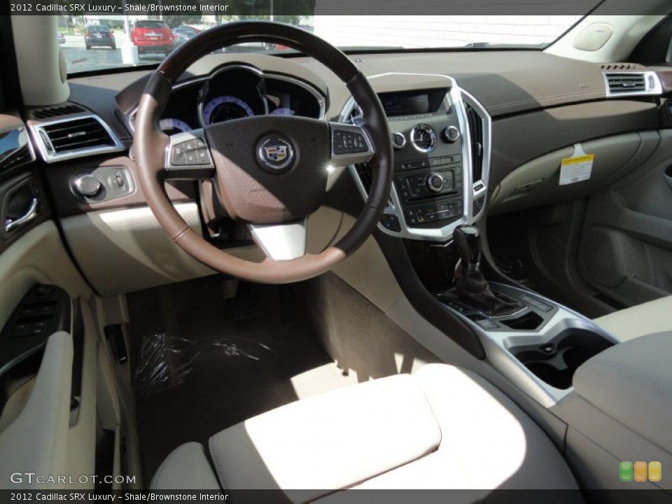 Shale/Brownstone Interior Dashboard for the 2012 Cadillac SRX Luxury #53669918