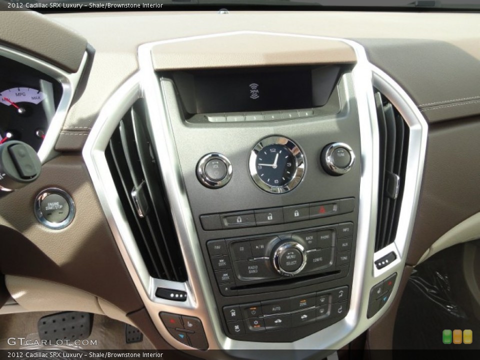 Shale/Brownstone Interior Controls for the 2012 Cadillac SRX Luxury #53669986