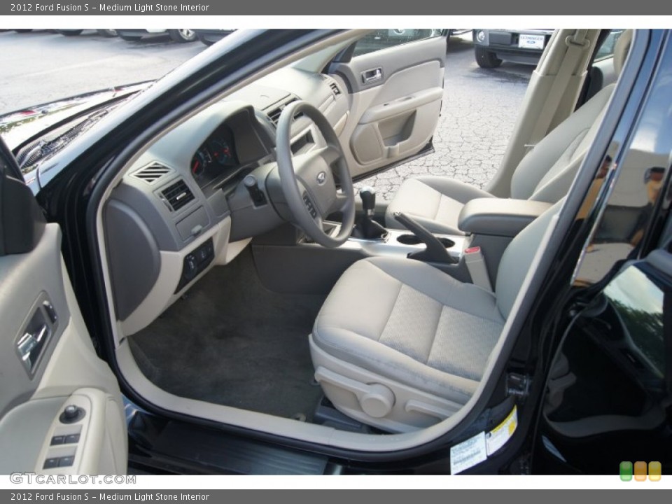 Medium Light Stone Interior Photo for the 2012 Ford Fusion S #53670829