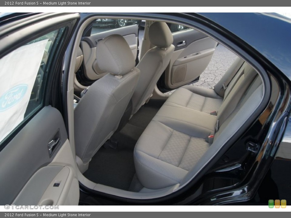 Medium Light Stone Interior Photo for the 2012 Ford Fusion S #53670840