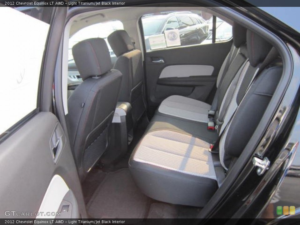 Light Titanium/Jet Black Interior Photo for the 2012 Chevrolet Equinox LT AWD #53675868
