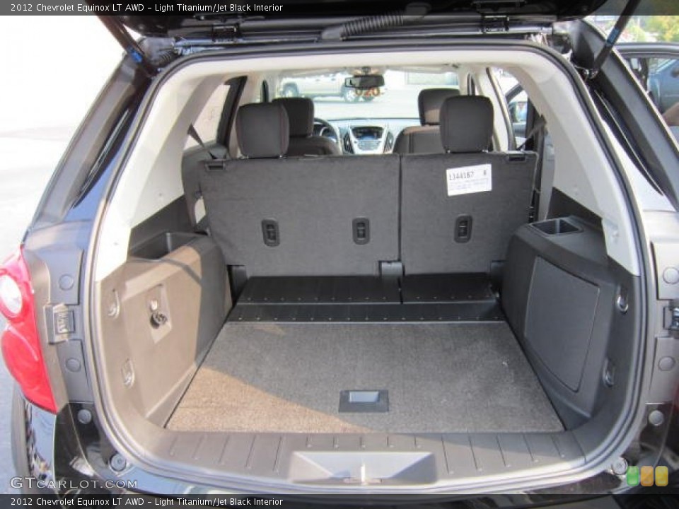 Light Titanium/Jet Black Interior Trunk for the 2012 Chevrolet Equinox LT AWD #53675880