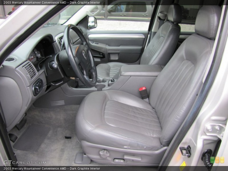 Dark Graphite Interior Photo for the 2003 Mercury Mountaineer Convenience AWD #53676507