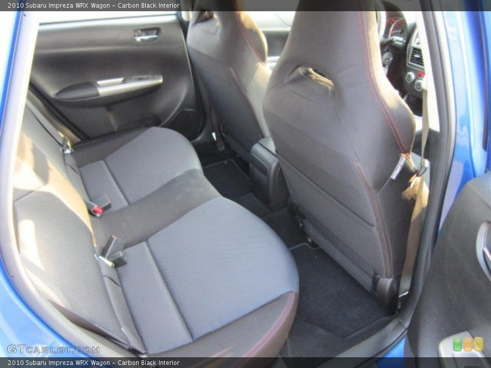 Carbon Black Interior Photo for the 2010 Subaru Impreza WRX Wagon #53676972