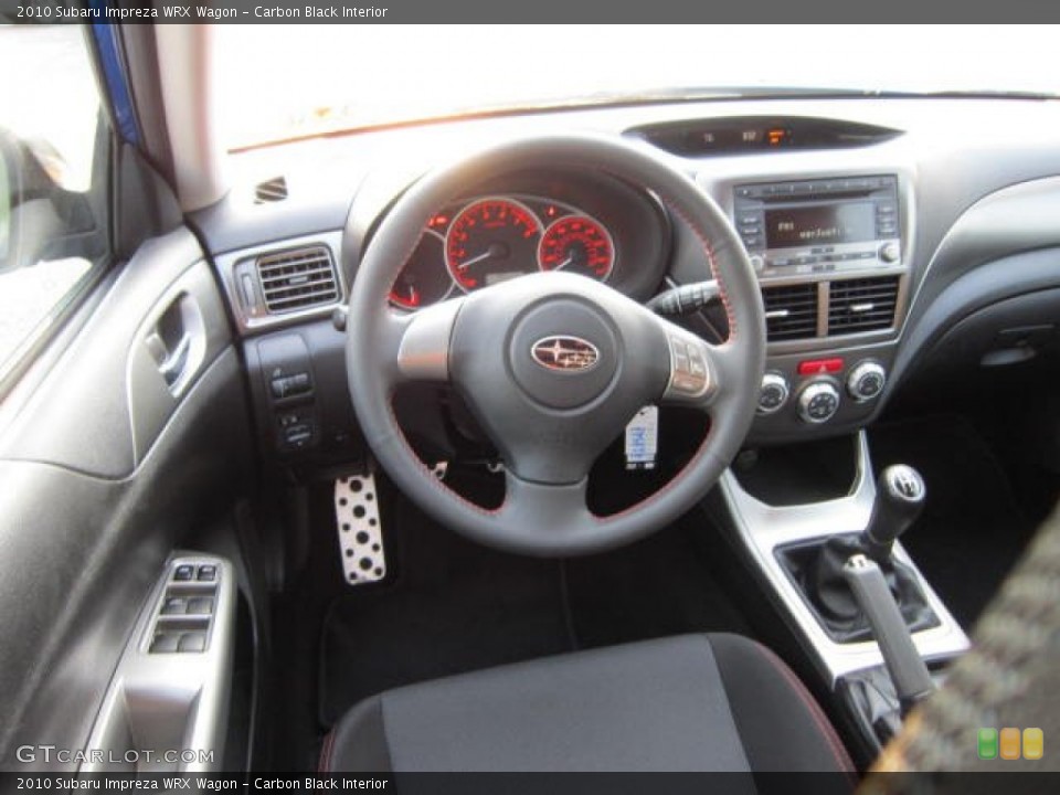 Carbon Black Interior Dashboard for the 2010 Subaru Impreza WRX Wagon #53676990