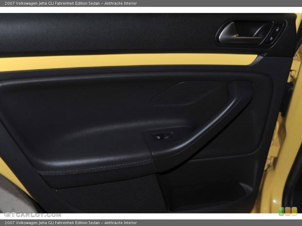 Anthracite Interior Door Panel for the 2007 Volkswagen Jetta GLI Fahrenheit Edition Sedan #53678346