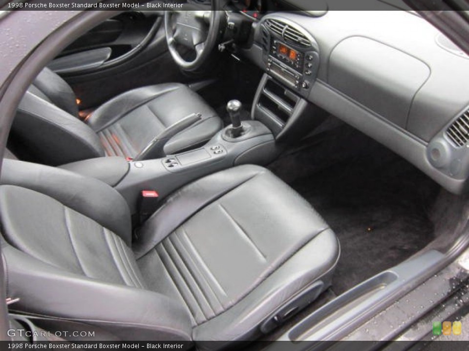 Black Interior Photo for the 1998 Porsche Boxster  #53679465