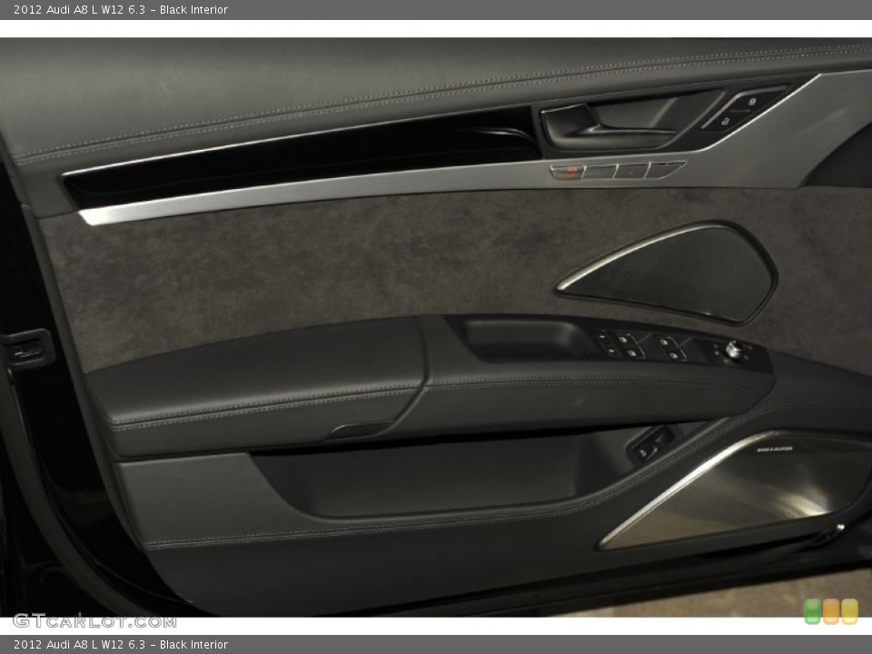 Black Interior Door Panel for the 2012 Audi A8 L W12 6.3 #53679699