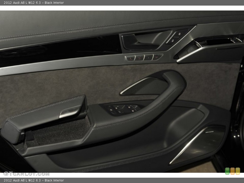 Black Interior Door Panel for the 2012 Audi A8 L W12 6.3 #53679876