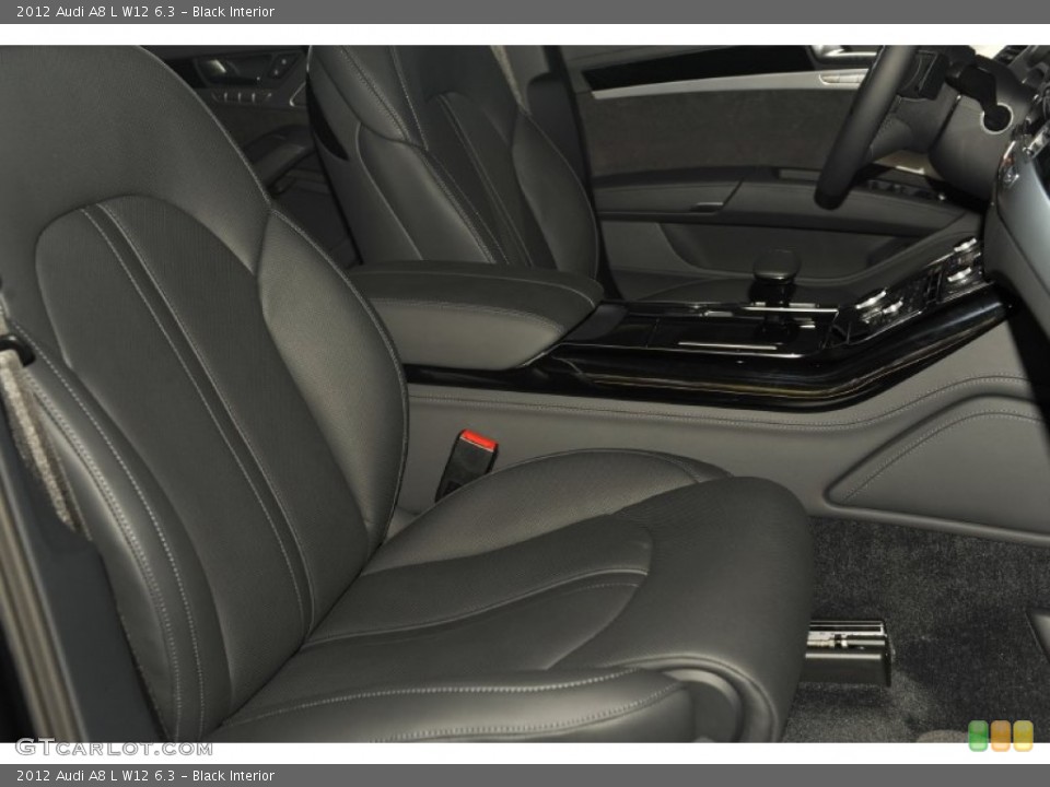 Black Interior Photo for the 2012 Audi A8 L W12 6.3 #53680089