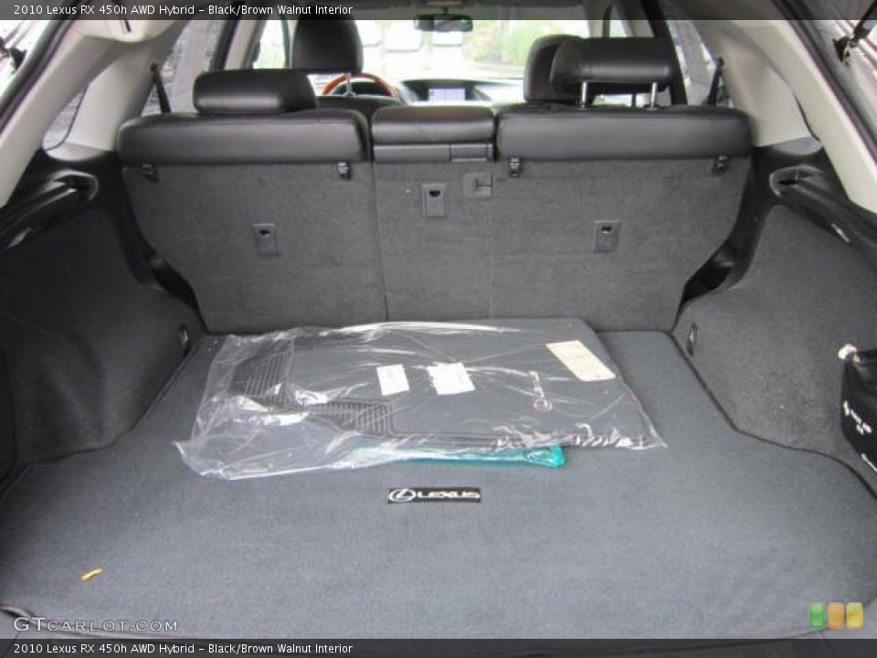 Black/Brown Walnut Interior Trunk for the 2010 Lexus RX 450h AWD Hybrid #53680197