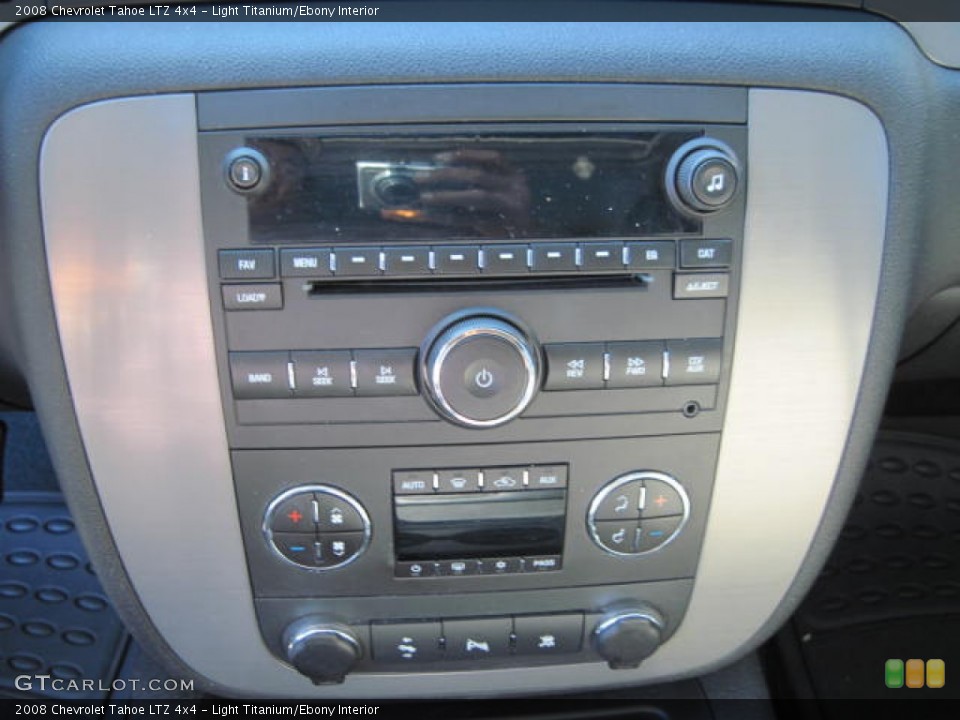 Light Titanium/Ebony Interior Audio System for the 2008 Chevrolet Tahoe LTZ 4x4 #53684724