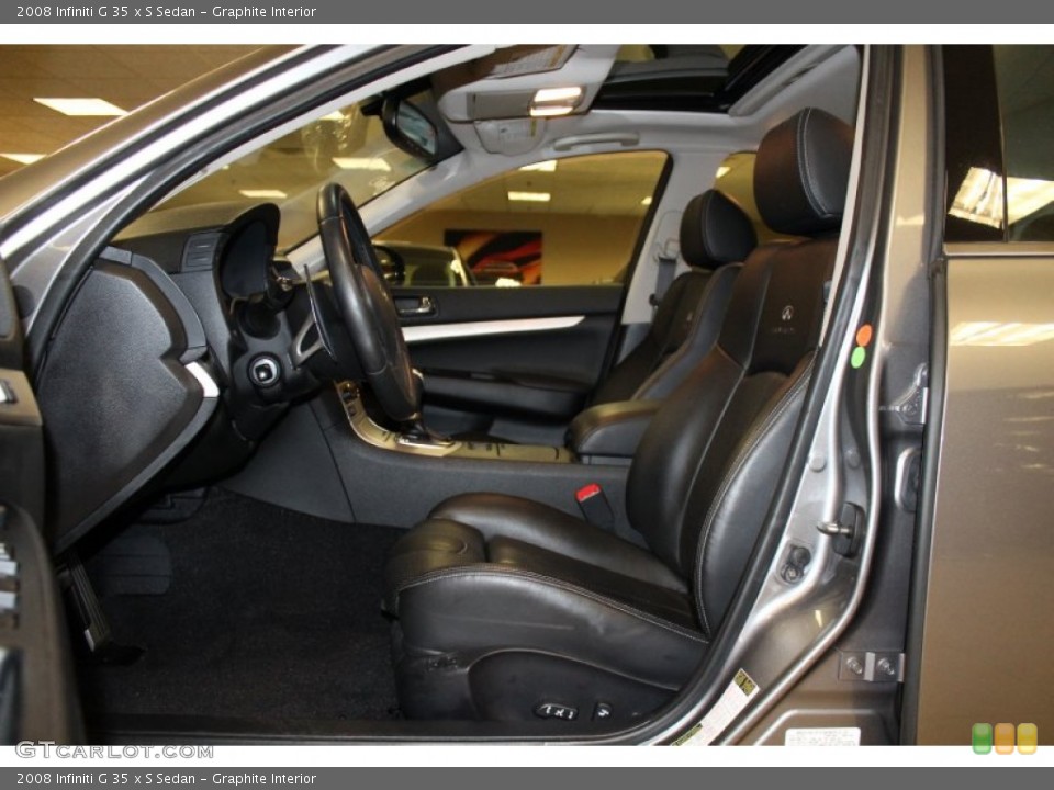 Graphite Interior Photo for the 2008 Infiniti G 35 x S Sedan #53687199