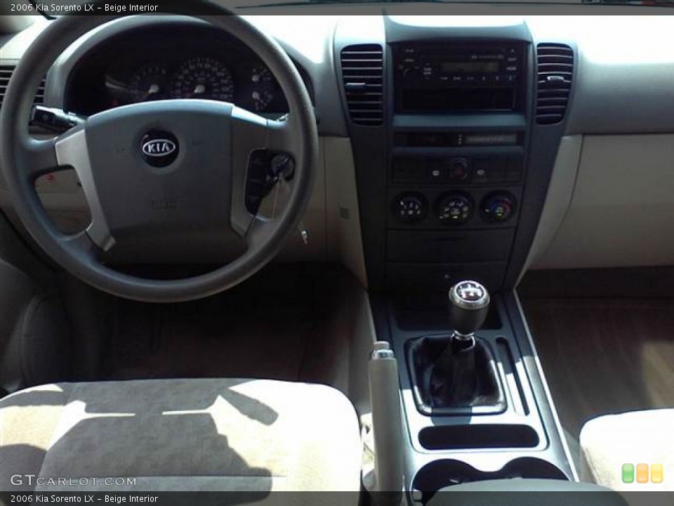 Beige Interior Transmission for the 2006 Kia Sorento LX #53689425
