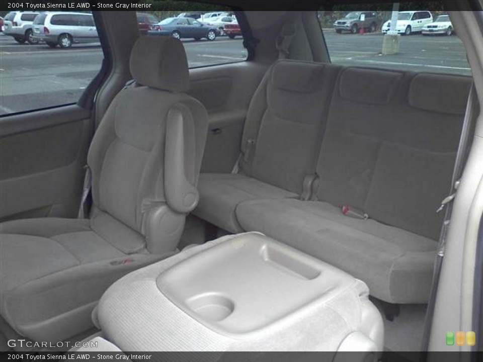Stone Gray Interior Photo for the 2004 Toyota Sienna LE AWD #53689806