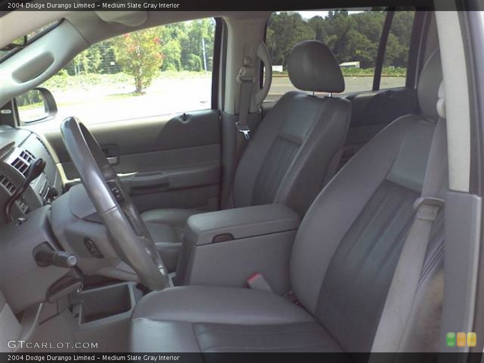 Medium Slate Gray Interior Photo for the 2004 Dodge Durango Limited #53690031