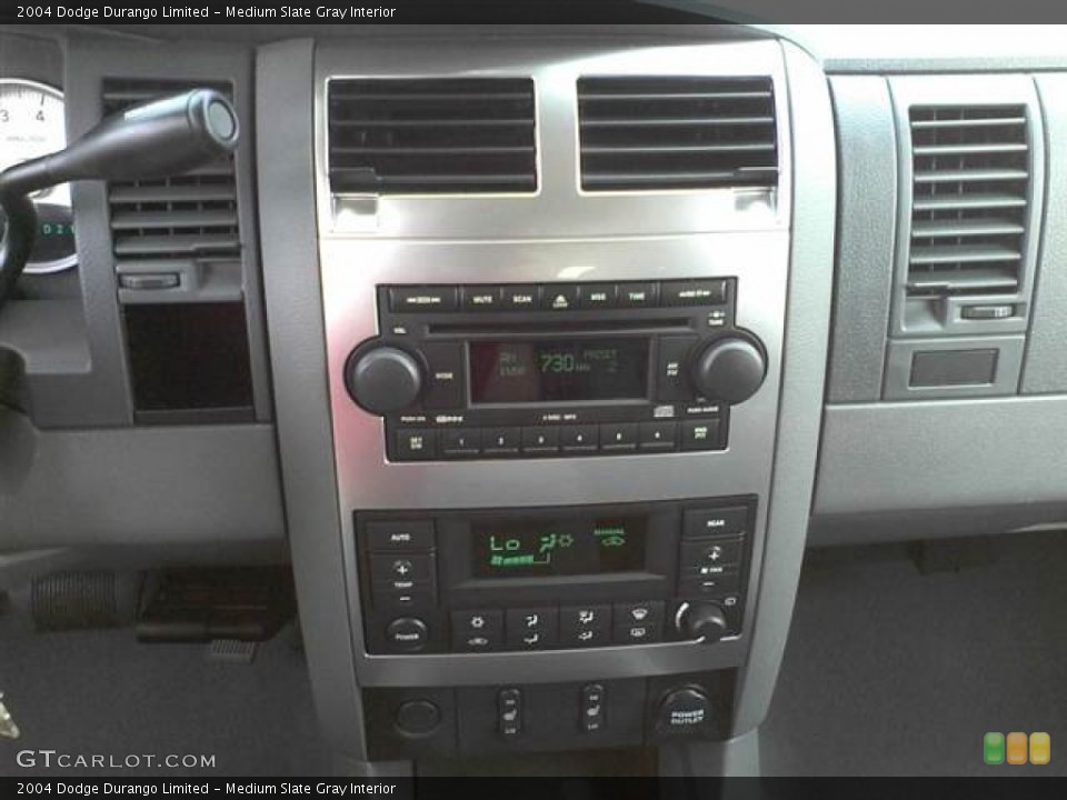 Medium Slate Gray Interior Audio System for the 2004 Dodge Durango Limited #53690043