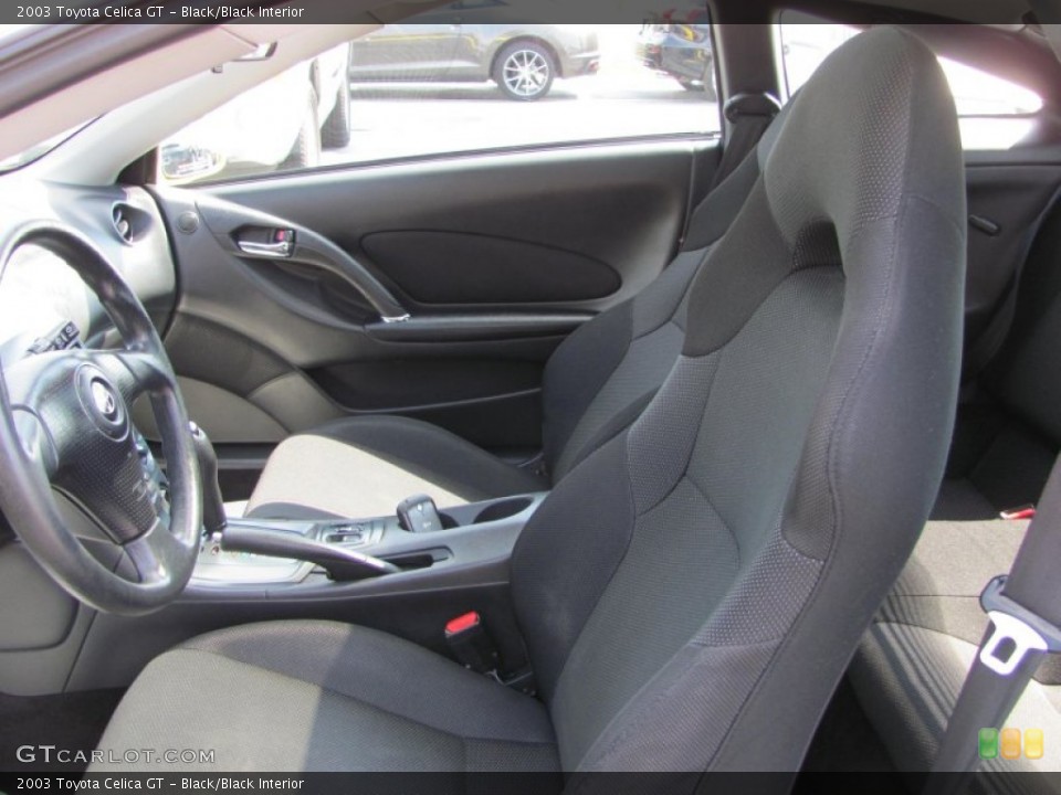 Black/Black Interior Photo for the 2003 Toyota Celica GT #53693694
