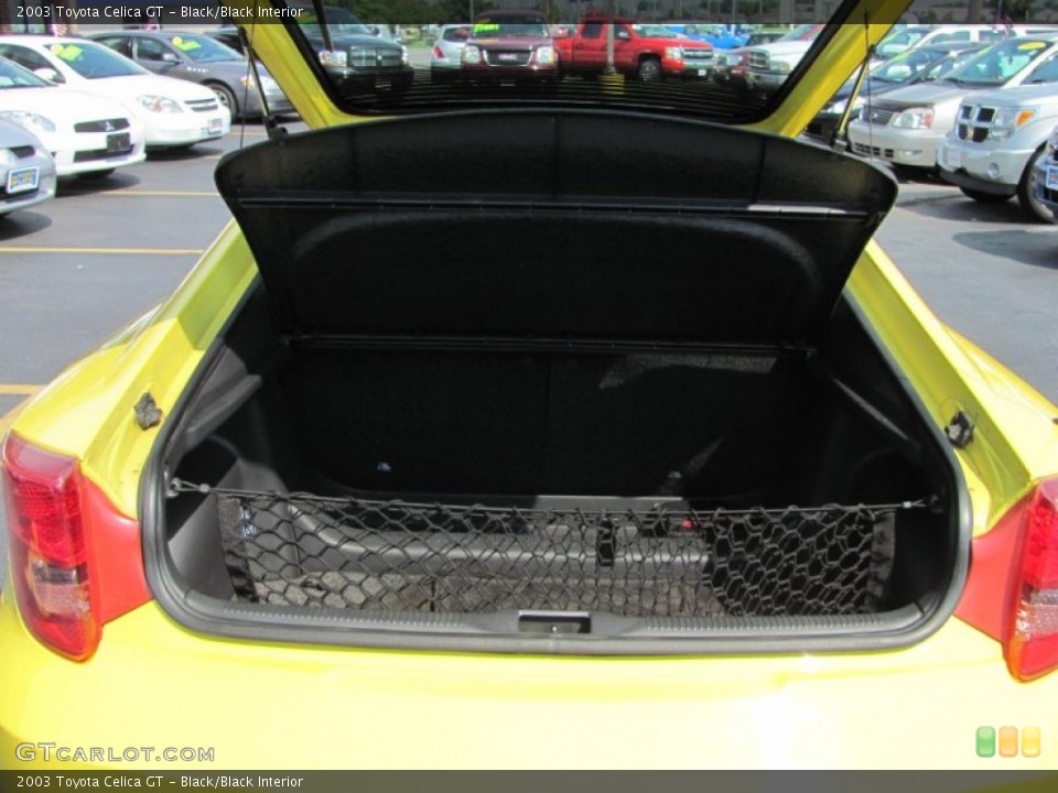Black/Black Interior Trunk for the 2003 Toyota Celica GT #53693712