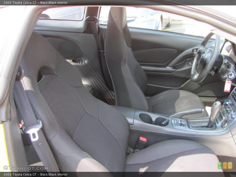 Black/Black Interior Photo for the 2003 Toyota Celica GT #53693742