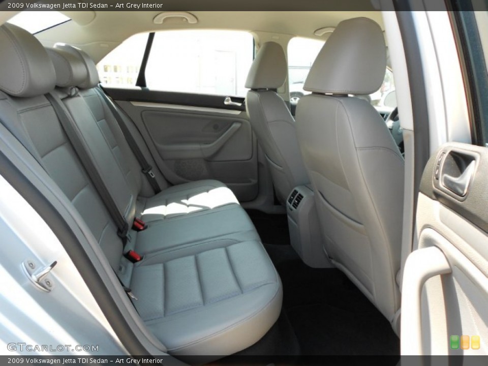 Art Grey Interior Photo for the 2009 Volkswagen Jetta TDI Sedan #53698338